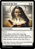 Omen of the Sun - Commander Masters