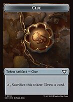 Clue - Edge of Eternities Commander Tokens