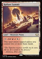Radiant Summit - Edge of Eternities Commander