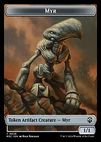 Myr - Modern Horizons 3 Commander Tokens