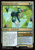 Striding Shotcaller // Run the Play - Secrets of Strixhaven Commander