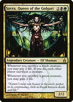 Savra, Queen of the Golgari - Ravnica: City of Guilds