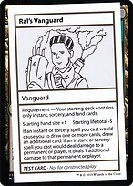 Ral's Vanguard - Mystery Booster Playtest Cards 2021