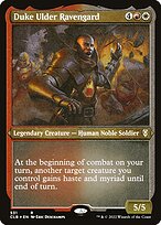 Duke Ulder Ravengard - Commander Legends: Battle for Baldur's Gate - Etched Foil