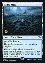 Hedge Maze - Murders at Karlov Manor Promos - Promo Foil