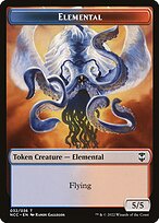 Elemental - New Capenna Commander Tokens