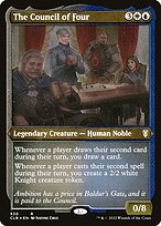 The Council of Four - Commander Legends: Battle for Baldur's Gate - Etched Foil