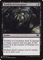 Tendrils of Corruption - The List