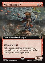 Agate Instigator - Bloomburrow Commander