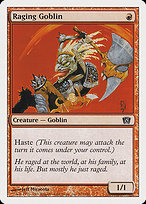 Raging Goblin - Eighth Edition