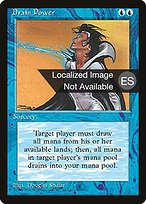 Drenaje de poder (Drain Power) - Fourth Edition Foreign Black Border
