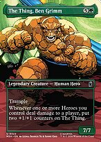 The Thing, Ben Grimm - Marvel Super Heroes - Borderless