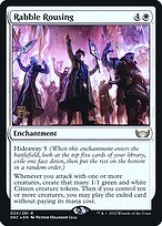 Rabble Rousing - Streets of New Capenna Promos - Promo Foil