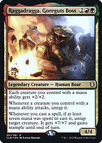Raggadragga, Goreguts Boss - Battle for Baldur's Gate Promos
