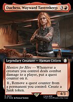 Duchess, Wayward Tavernkeep - Fallout - Surge Foil, Extended Art