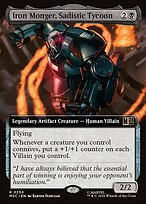 Iron Monger, Sadistic Tycoon - Marvel Super Heroes Commander - Extended Art