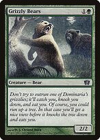 Grizzly Bears - Eighth Edition - Promo Foil