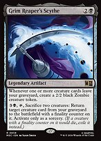 Grim Reaper's Scythe - Marvel Super Heroes Commander