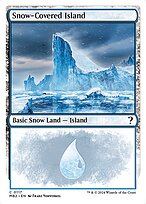 Snow-Covered Island - Mystery Booster 2