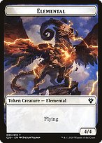 Elemental - Commander 2020 Tokens