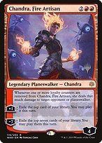 Chandra, Fire Artisan - War of the Spark Promos