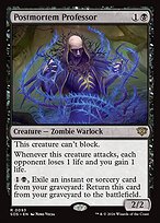 Postmortem Professor - Secrets of Strixhaven