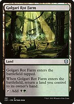 Golgari Rot Farm - Commander 2021