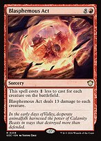 Blasphemous Act - Secrets of Strixhaven Commander