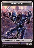 Zombie Army - Aetherdrift Commander Tokens