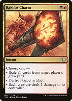 Rakdos Charm - Crimson Vow Commander