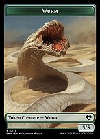 Wurm - Commander Masters Tokens