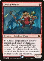 Goblin Welder - Duel Decks: Elves vs. Inventors - Promo Foil