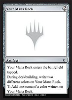 Your Mana Rock - Unknown Event
