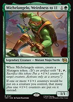 Michelangelo, Weirdness to 11 - Teenage Mutant Ninja Turtles