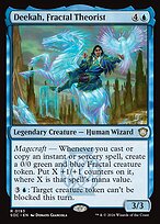 Deekah, Fractal Theorist - Secrets of Strixhaven Commander
