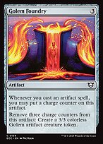 Golem Foundry - Edge of Eternities Commander