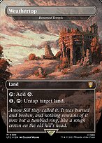 Weathertop (Deserted Temple) - Tales of Middle-earth Commander - Surge Foil