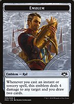 Ral, Izzet Viceroy Emblem - Mythic Edition Tokens