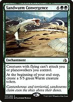 Sandwurm Convergence - Amonkhet Promos - Promo Foil