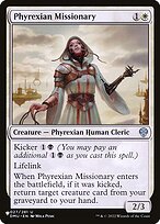 Phyrexian Missionary - The List