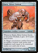 Karn, Silver Golem - From the Vault: Relics - Promo Foil