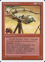 Orcish Artillery - Fourth Edition