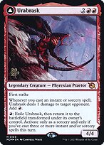 Urabrask // The Great Work - March of the Machine Promos - Promo Foil