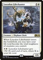 Loxodon Lifechanter - Core Set 2020