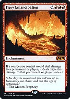 Fiery Emancipation - Core Set 2021 Promos - Promo Foil