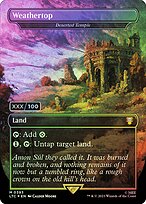 Weathertop (Deserted Temple) - Tales of Middle-earth Commander - Double Rainbow, Borderless