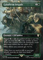 Galadhrim Brigade - Tales of Middle-earth Commander - Surge Foil