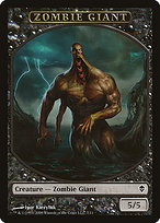 Zombie Giant - Zendikar Tokens