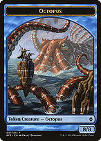 Octopus - Battle for Zendikar Tokens