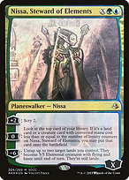 Nissa, Steward of Elements - San Diego Comic-Con 2017 - Promo Foil